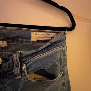 Rag & Bone Light Blue Flare Denim Jeans